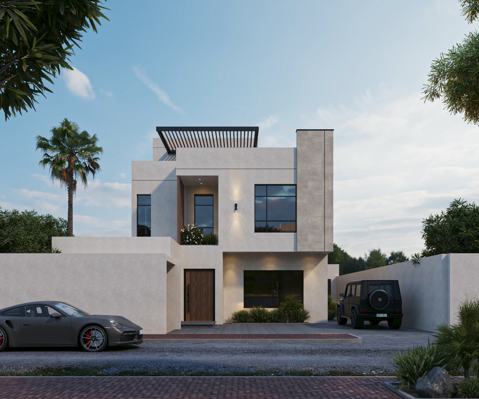 تصميم فيلا سكنية